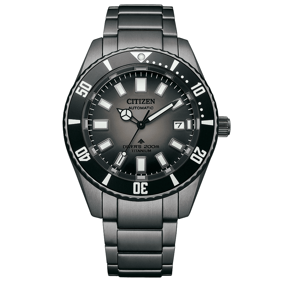 CITIZEN PROMASTER NB6025-59H mechanical Watch Men's Watch, super titanium Case, black Dial,super titanium Three-fold push type Band.