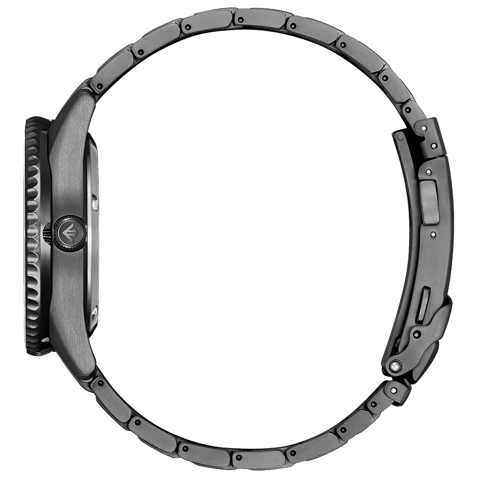 CITIZEN PROMASTER NB6025-59H,Side of mechanical watch