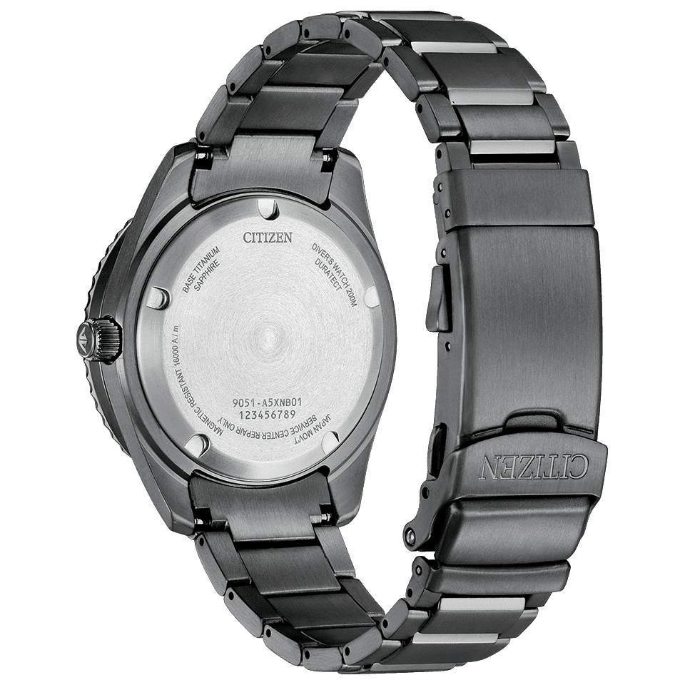 CITIZEN PROMASTER NB6025-59H,mechanical Watch back side