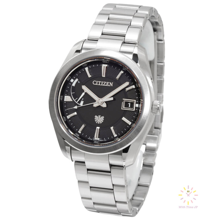 THE CITIZEN AQ1050-50F solar Men's Watch, Stainless steel Case, Black (Black, almost charcoal gray) Dial,Stainless steel