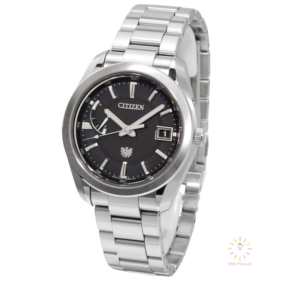 THE CITIZEN AQ1050-50F solar Men's Watch, Stainless steel Case, Black (Black, almost charcoal gray) Dial,Stainless steel