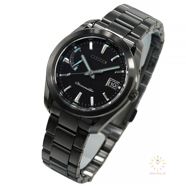 THE CITIZEN AQ1054-59E Solar Men's Watch Angle from the right side.