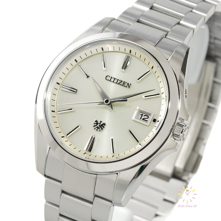 THE CITIZEN AQ4060-50A solar Men's Watch Angle from the right side.