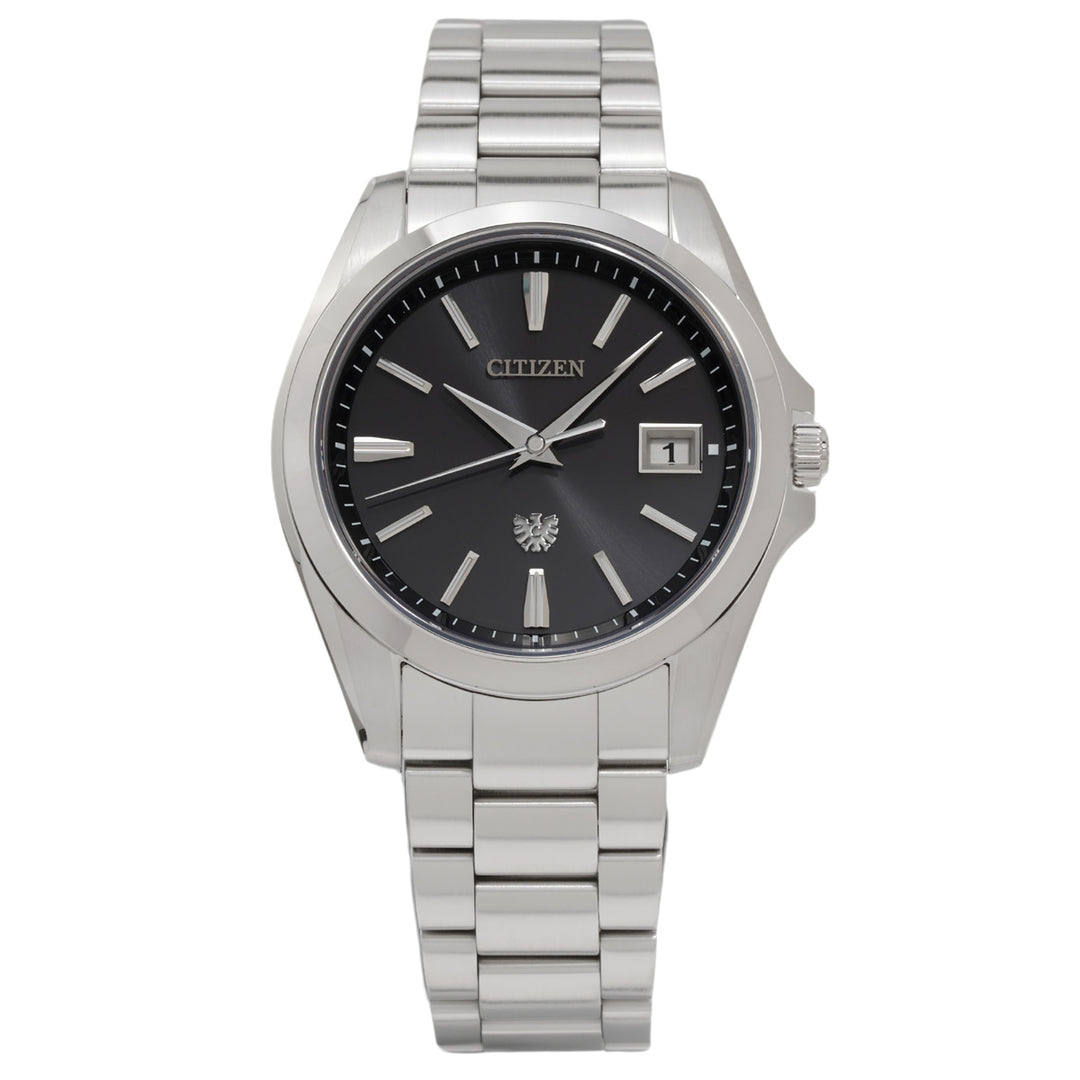 THE CITIZEN AQ4060-50E solar Men's Watch Front angle.