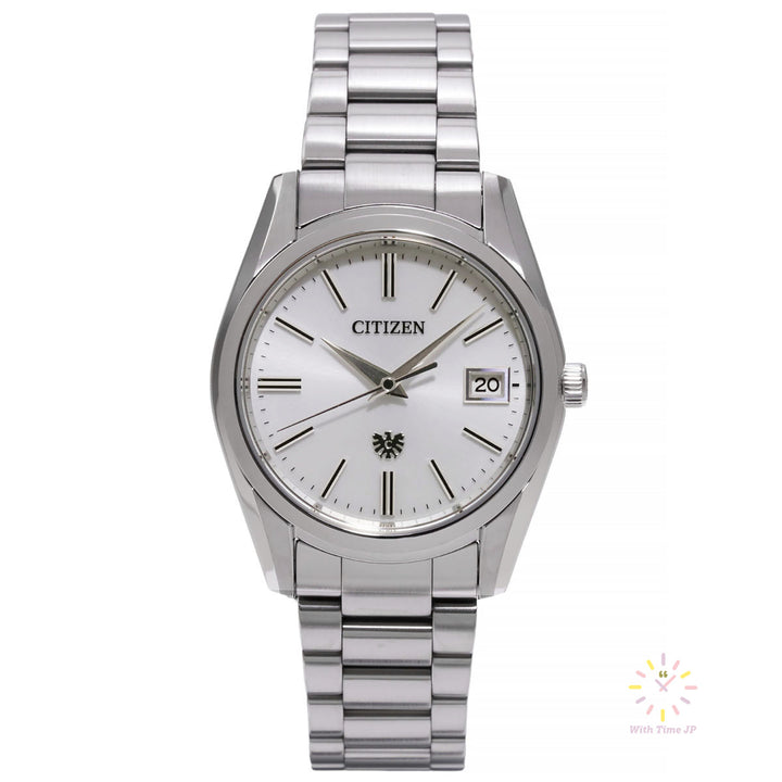 THE CITIZEN AQ4080-52A Solar Men's Watch Front angle.