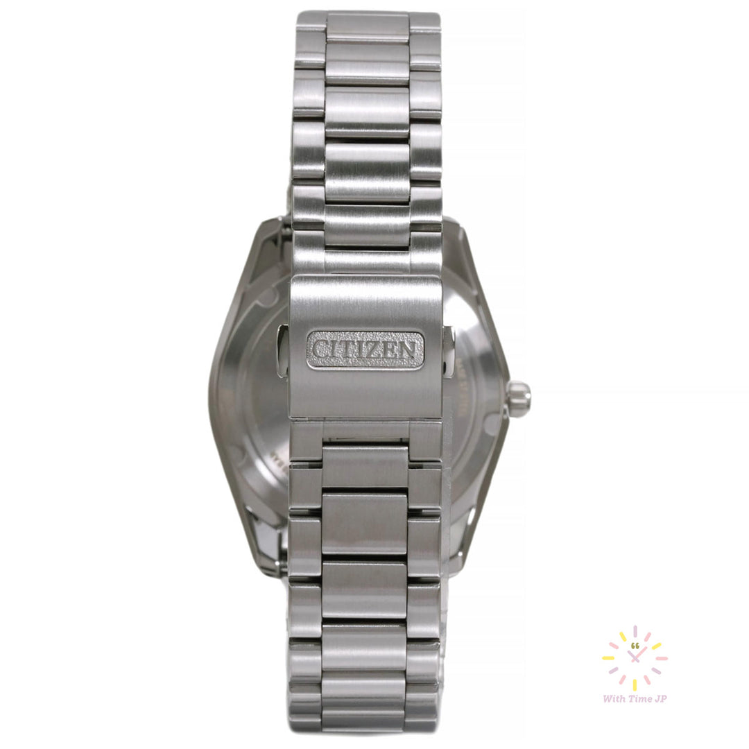 THE CITIZEN AQ4080-52A Solar Men's Watch Stainless steel band and clasp.