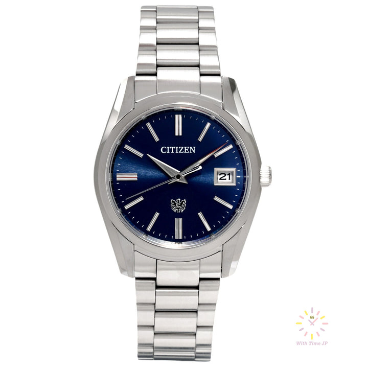 THE CITIZEN AQ4080-52L solar Men's Watch Front angle