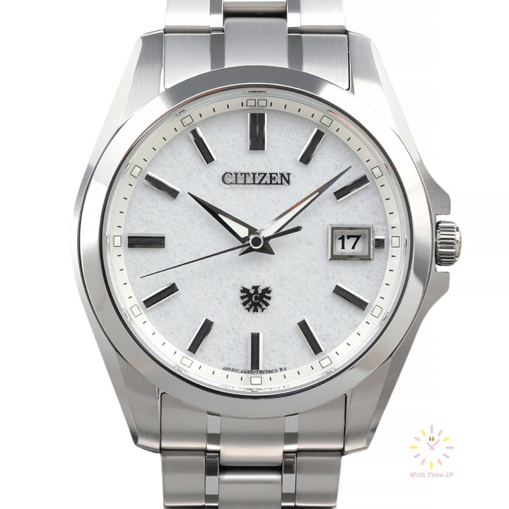 THE CITIZEN AQ4091-56A Solar Men's Watch front angle.