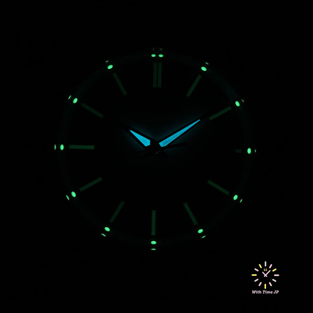 THE CITIZEN AQ4091-56A Solar Men's Watch with White Japanese paper dial lumibrite.
