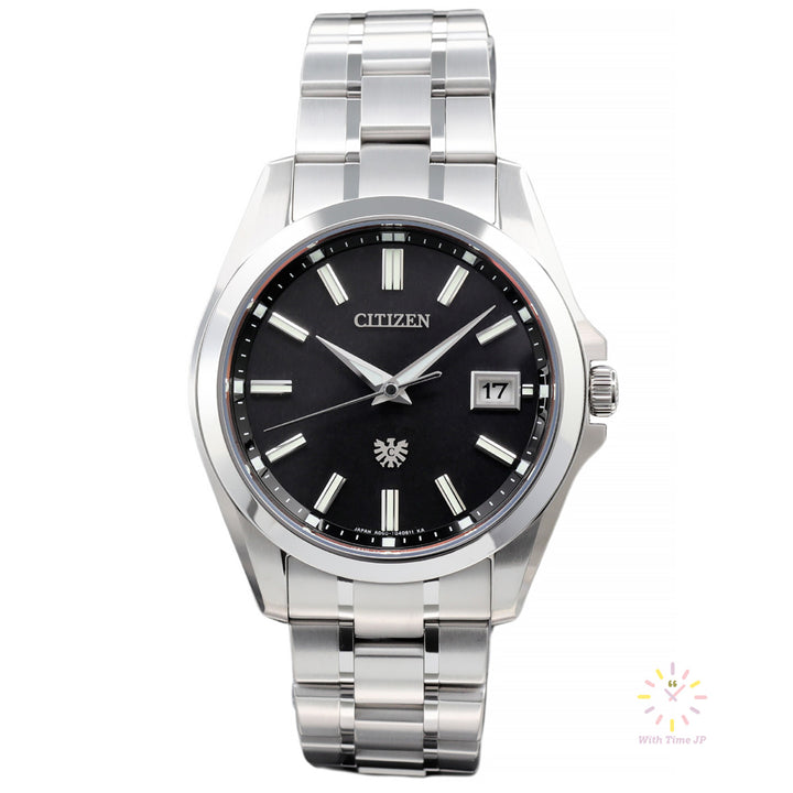 THE CITIZEN AQ4091-56E Solar Men's Watch front angle.