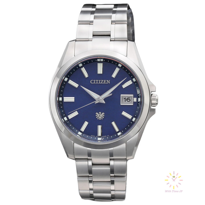 THE CITIZEN AQ4091-56L solar Men's Watch Front angle.