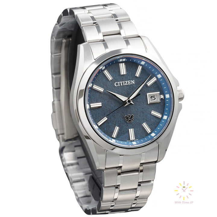 THE CITIZEN AQ4091-56M ,solar Watch, Left oblique angle.