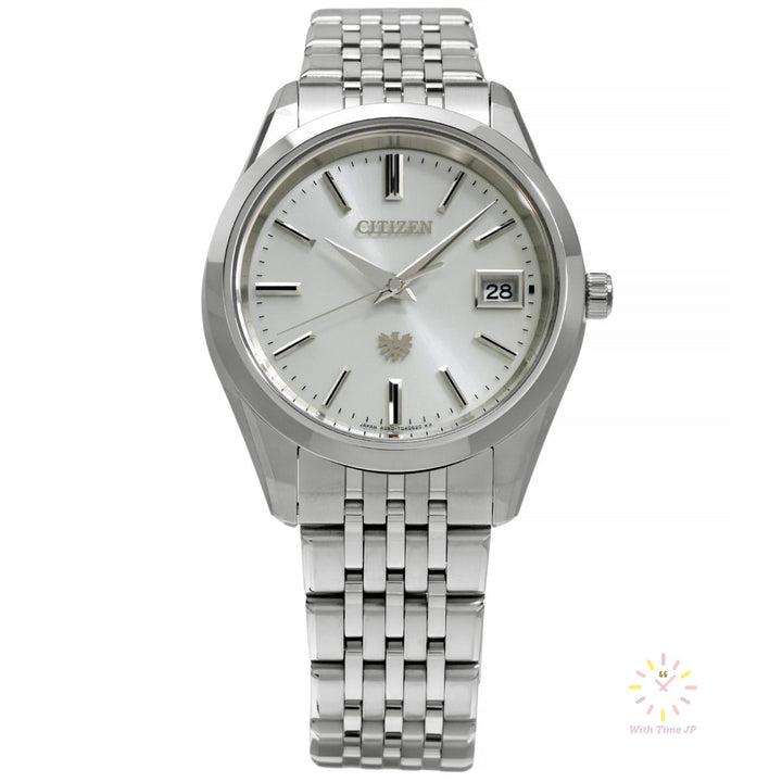 THE CITIZEN AQ4100-57A solar Men's Watch Front angle