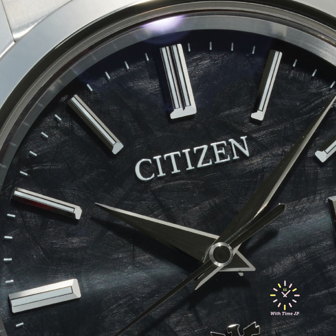 CITIZEN AQ4100-57E,Close-up of black Dial #2