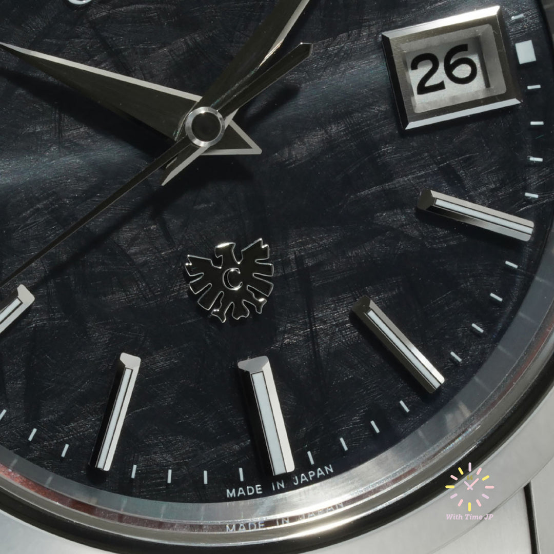 CITIZEN AQ4100-57E,Close-up of black Dial #3
