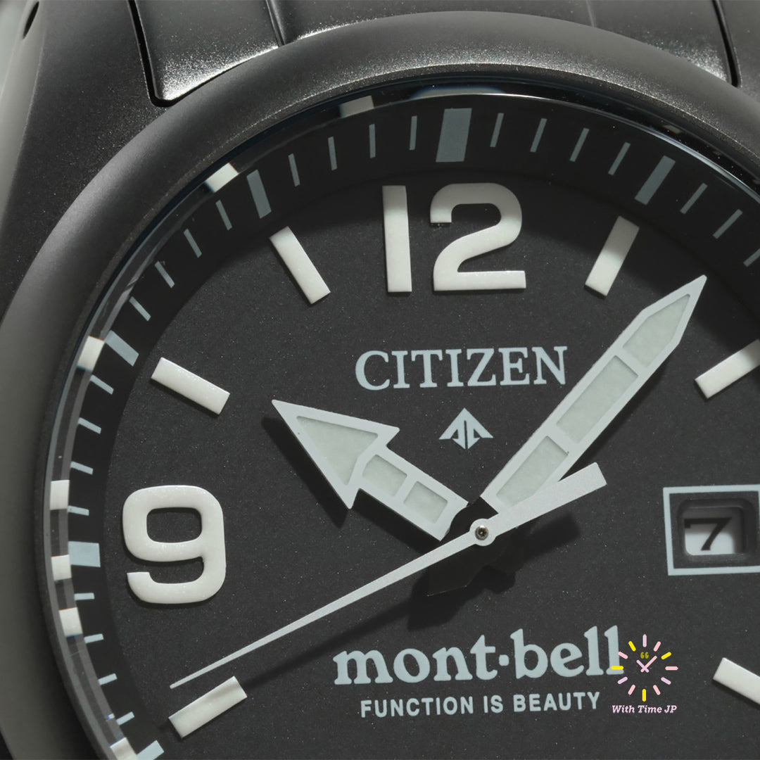 CITIZEN PROMASTER BN0245-58E Black Dial Close-up