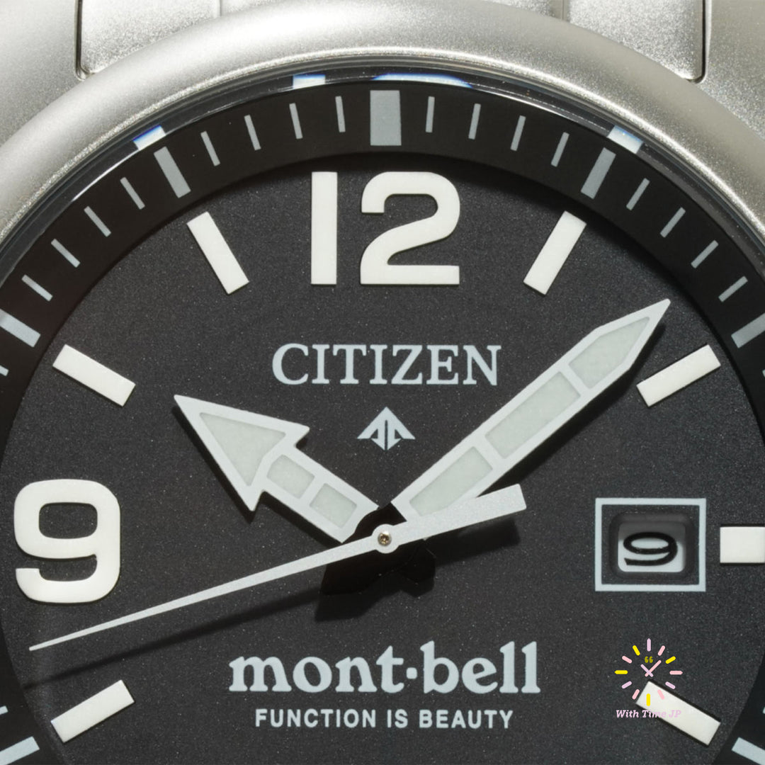 CITIZEN PROMASTER BN0247-52E Black Dial Close-up