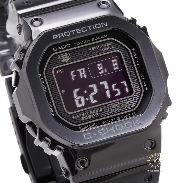 CASIO GMW-B5000GD-1JF,Close-up of black Dial
