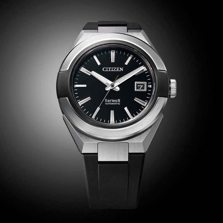 CITIZEN SERIES EIGHT NA1004-10E Looking up angle of mechanical watch