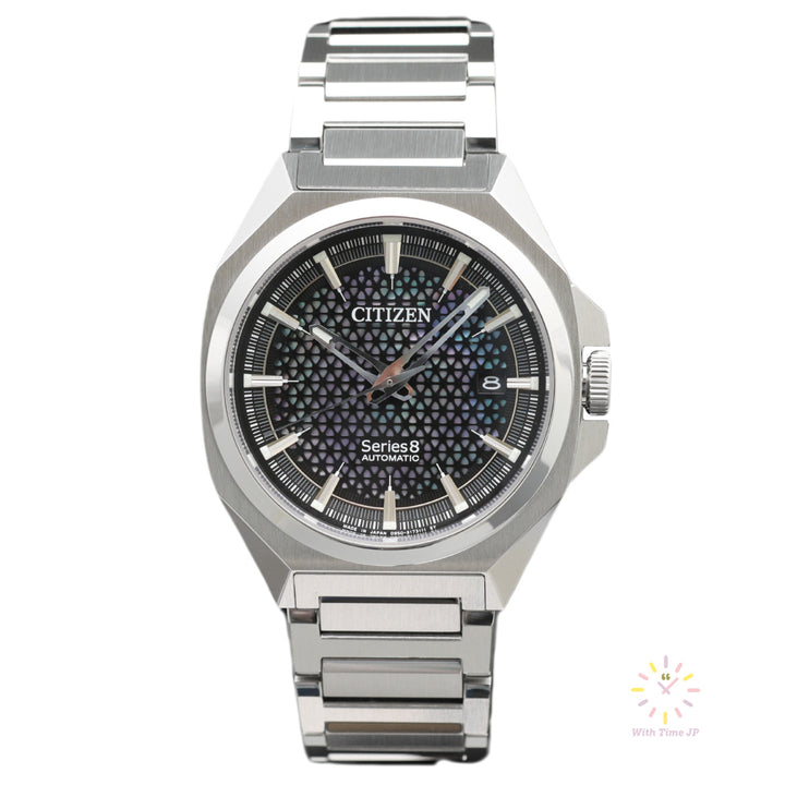 Front of CITIZEN Series Eight NA1010-84X Mechanical Men's Watch