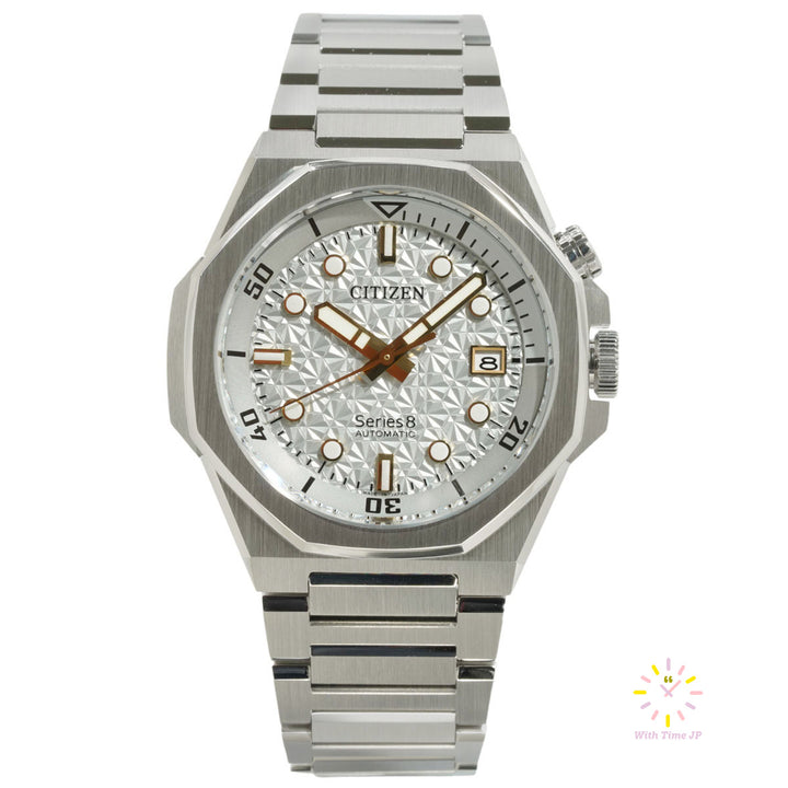 CITIZEN SERIES 8 NB6060-58H Mechanical Front Angled View