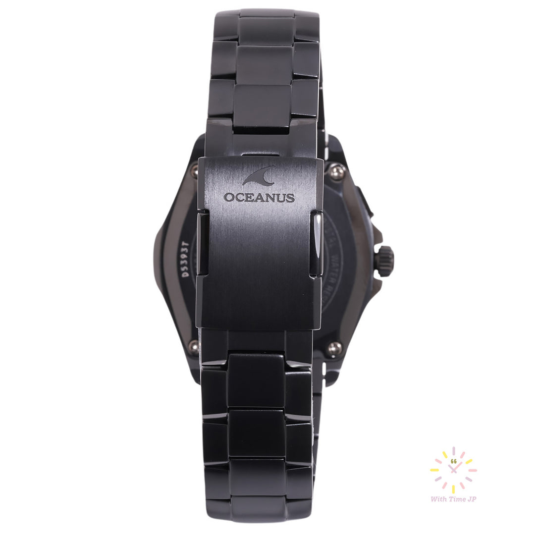 CASIO OCEANUS OCW-S100B-1AJF buckle.