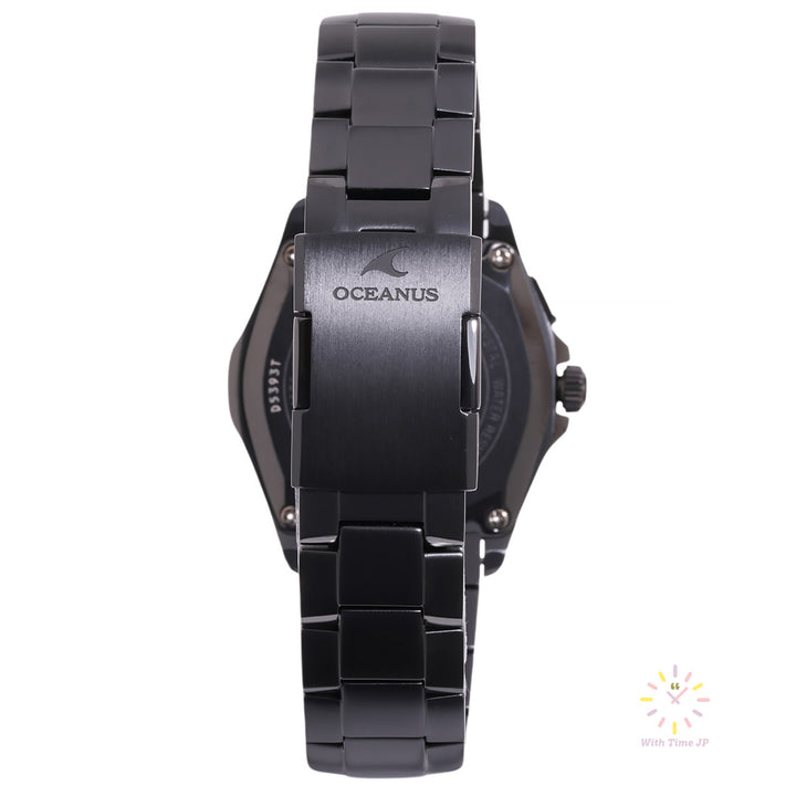 CASIO OCEANUS OCW-S100B-1AJF buckle.