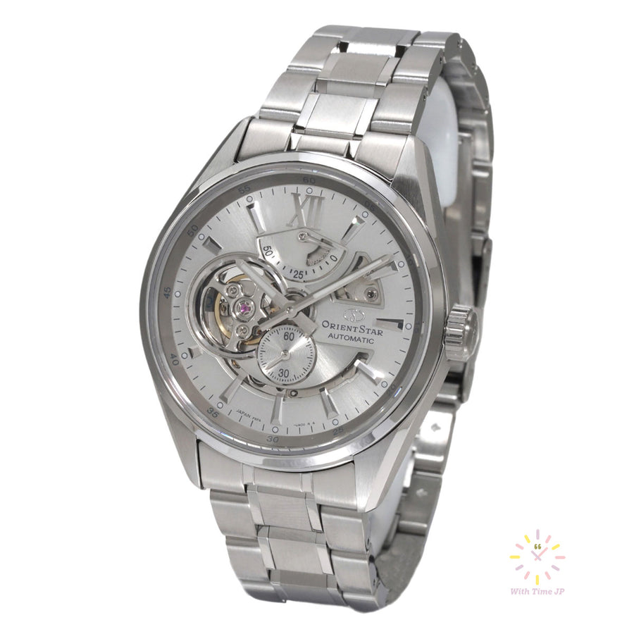 ORIENT STAR RK-AV0125S, Automatic Men's Watch, Stainless steel Case, Stainless steel band, Silver dial.