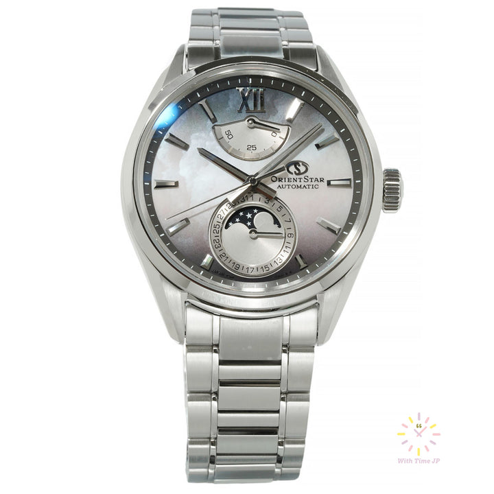 Front of Orient Star RK-AY0201A Mechanical Moon Phase