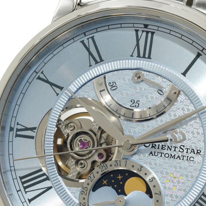 Orient Star RK-BT0003 Blue Dial Close-up