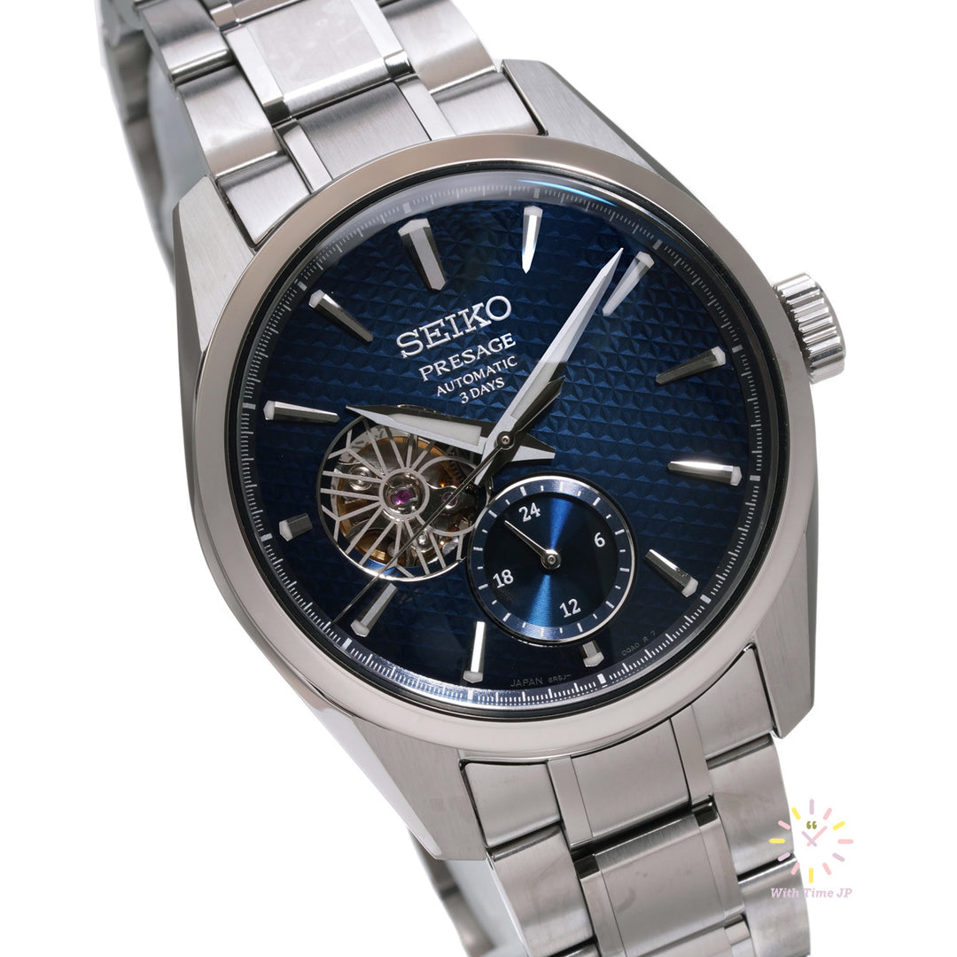 Front angle of Seiko Presage SARJ003,Mechanical Men's Watch