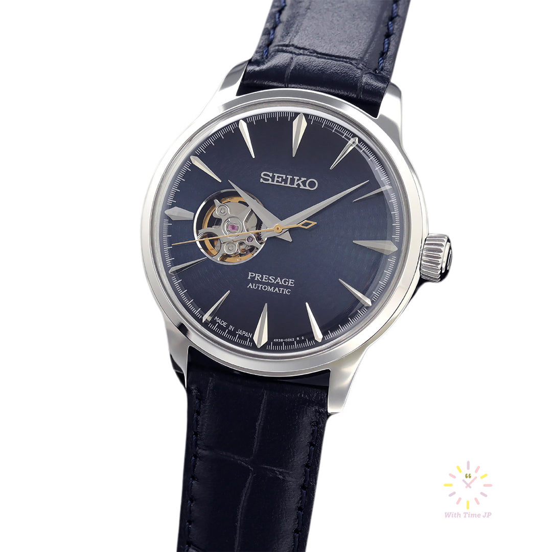 SIKO PRESAGE SARY155,mechanical Watch, Men's Watch, stainless steel Case, blue Dial,stainless steel Band.