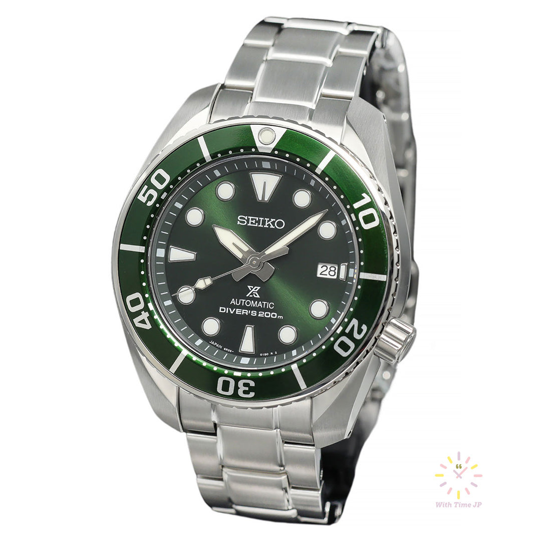 SIKO PROSPEX SBDC081,mechanical Watch, Men's Watch, stainless steel Case, green Dial,stainless steel Band.