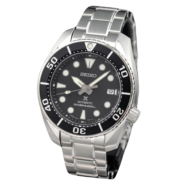 SIKO PROSPEX SBDC083,mechanical Watch, Men's Watch, stainless steel Case, black Dial,stainless steel Band.