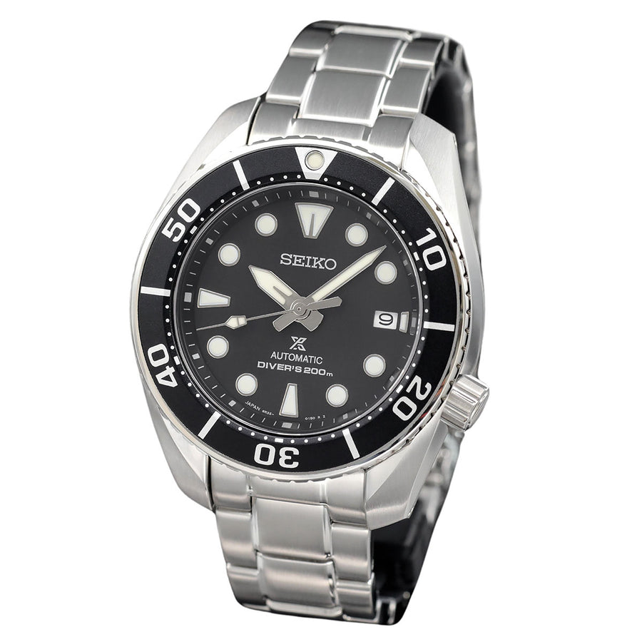SIKO PROSPEX SBDC083,mechanical Watch, Men's Watch, stainless steel Case, black Dial,stainless steel Band.