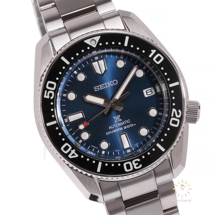 SEIKO Prospex SBDC127 Automatic diver's watch close-up.