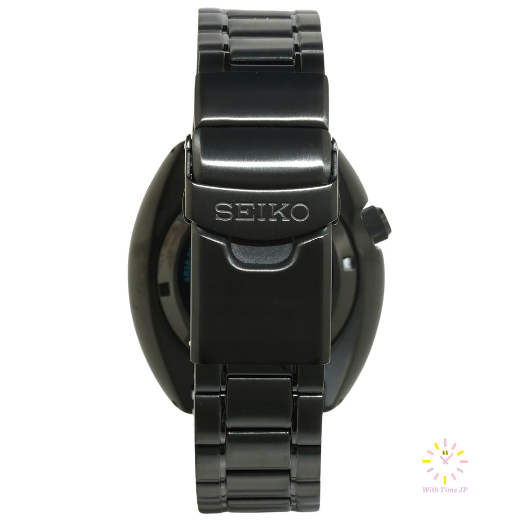Seiko Prospex The Black Series Automatic Diver Scuba SBDY127, back side