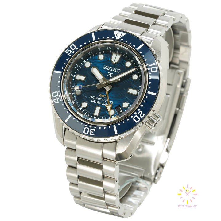 Seiko Prospex Diver Scuba GMT SBEJ027,Oblique angle #2