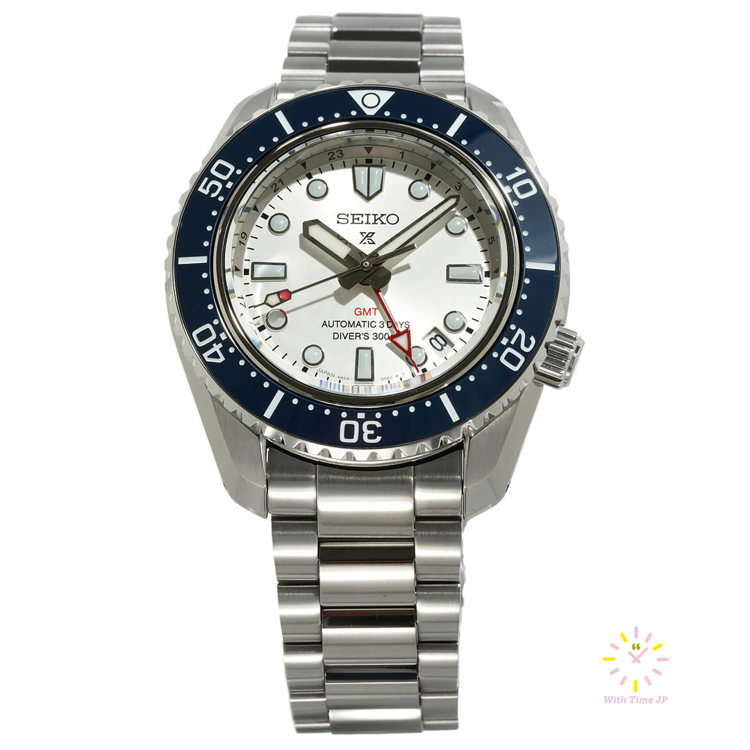 Seiko Prospex Diver Scuba Automatic GMT SBEJ029,from front