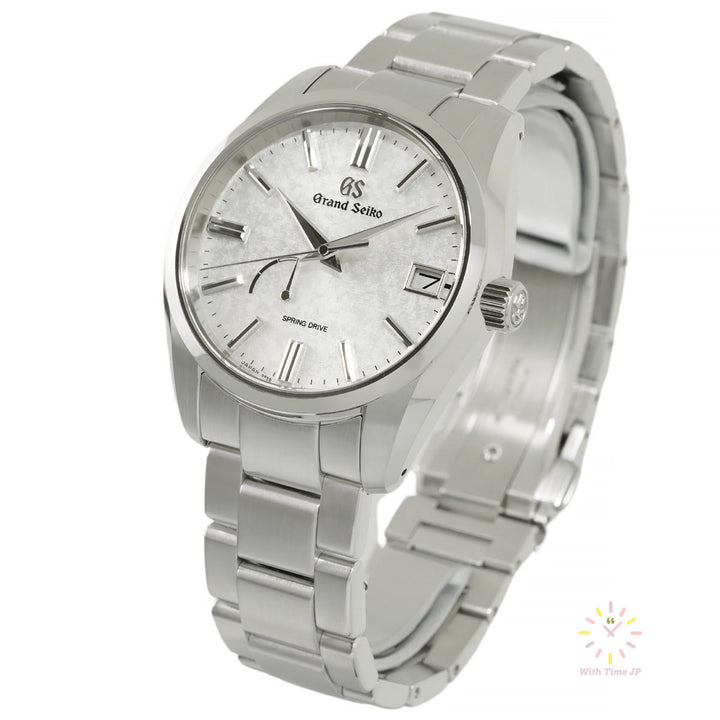 GRAND SIKO SBGA465, Spring Drive Men's Watch Angle from the right side.