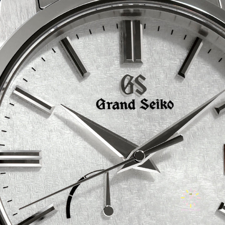 GRAND SIKO SBGA465, Spring Drive Men's Watch Dial close-up.