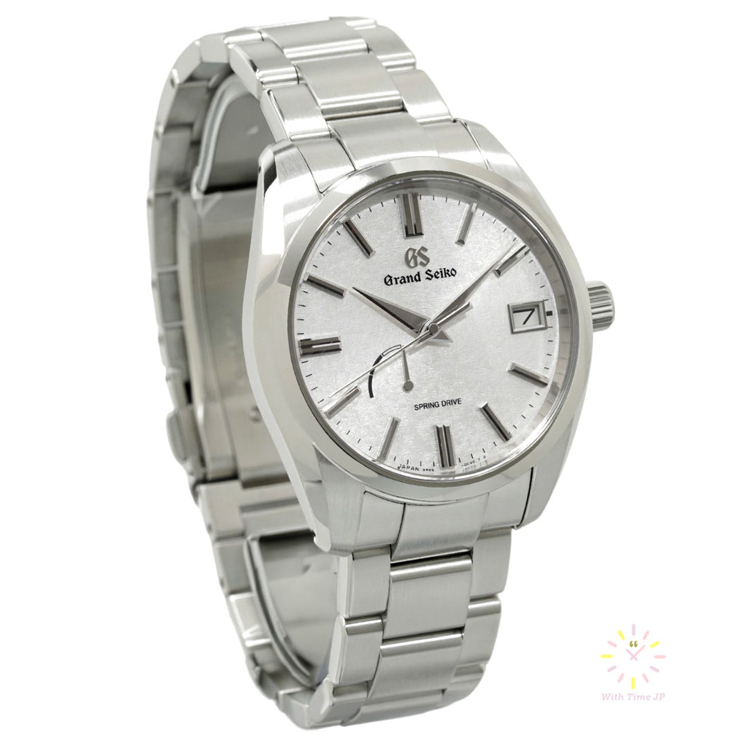 GRAND SIKO SBGA465, Spring Drive Men's Watch Angle from the left.