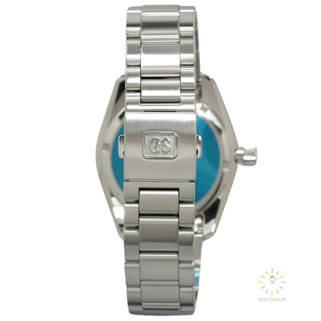 GRAND SIKO SBGA465, Spring Drive Men's Watch, Triple link stainless steel bracelet and clasp.