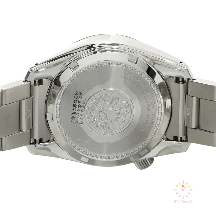 Grand Seiko SBGM247 Automatic GMT Men's Watch Back Cover