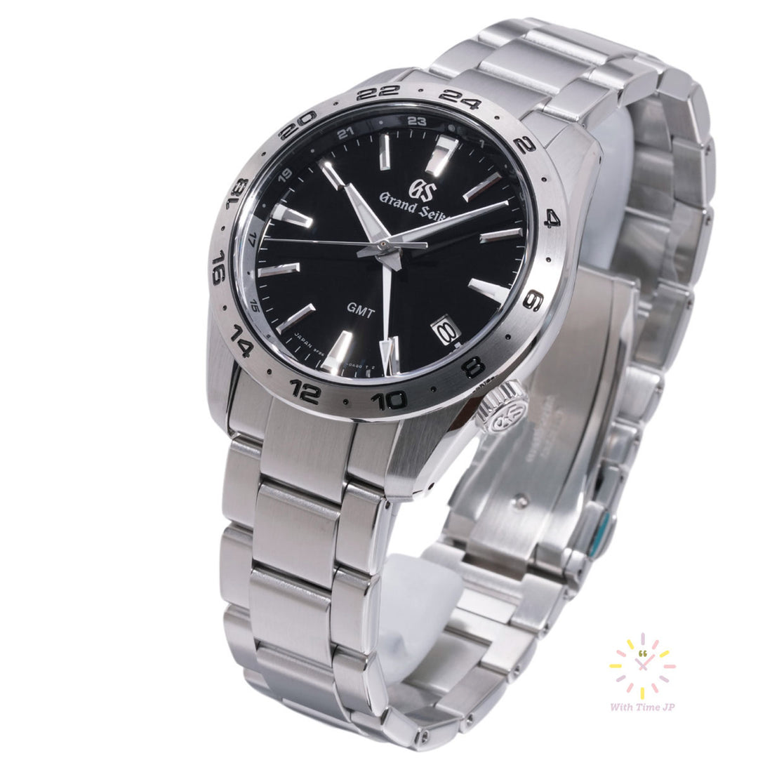 Grand Seiko SBGN027, Quartz Men's Watch,Angle from the right side.