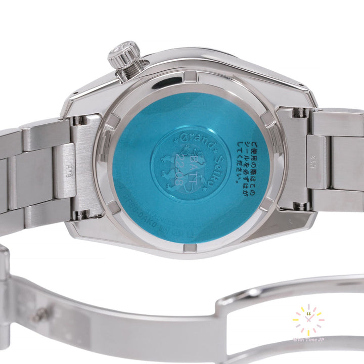 Grand Seiko SBGN027, Quartz Men's Watch, Stainless Steel Case Back.