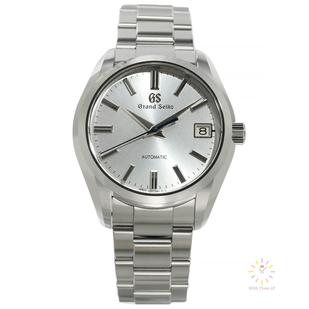 Grand Seiko SBGR307 Automatic Men's Watch, Angle looking up from the front.