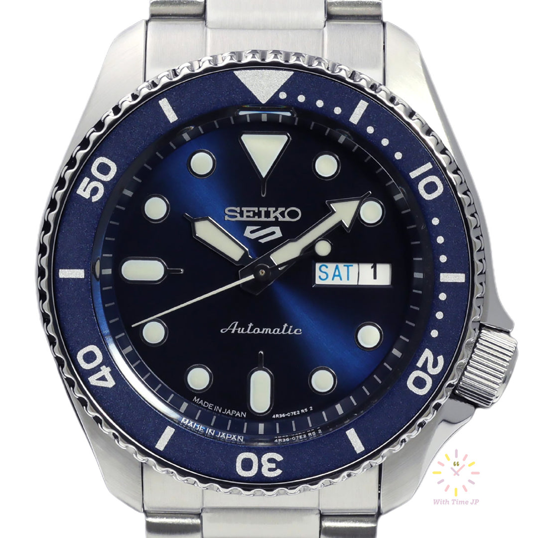 SEIKO 5 SPORTS SBSA001,Front angle.