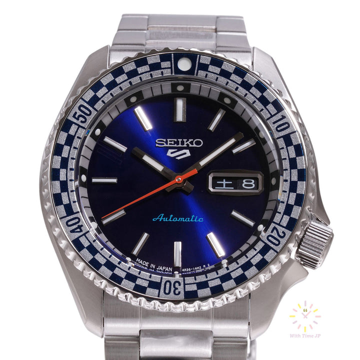 Seiko 5 Sports SBSA243  Automatic Men's Watch Front angle.