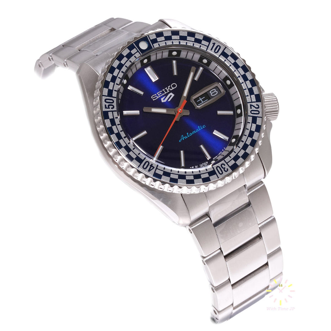 Seiko 5 Sports SBSA243  Automatic Men's Watch Angle from lower left side